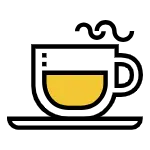 Coffee beverage symbol for Mothers Inn best homestay in Kochi