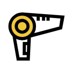 hair dryer available in best homestay in kochi